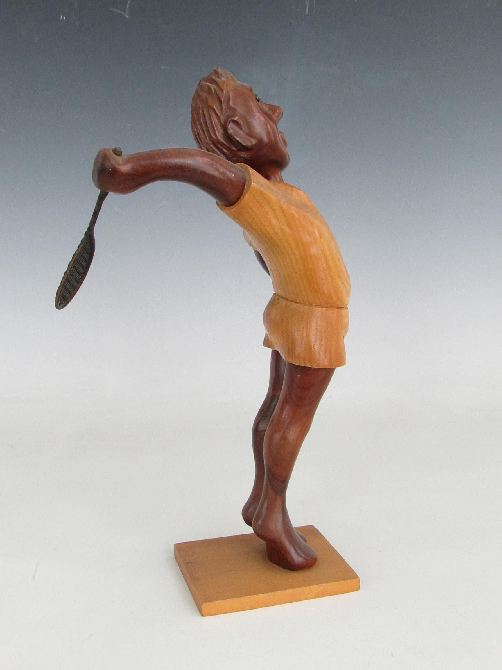 Romer italy sculpture de tennis de bureau sculptée à la main Bon état - En vente à Ferndale, MI