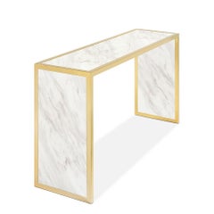 Romer White Console Table