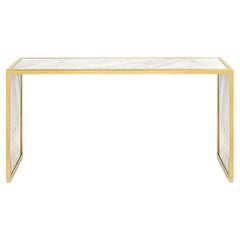 Romer White Console Table