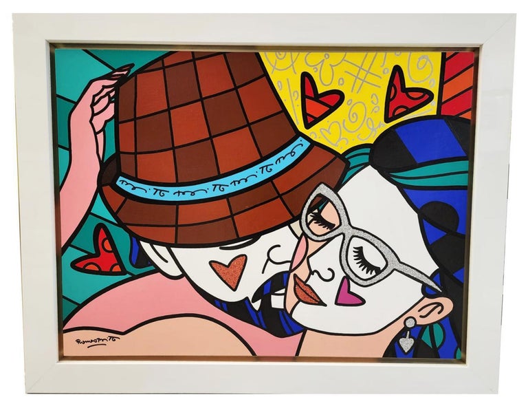Romero Britto - Loved For Sale at 1stDibs
