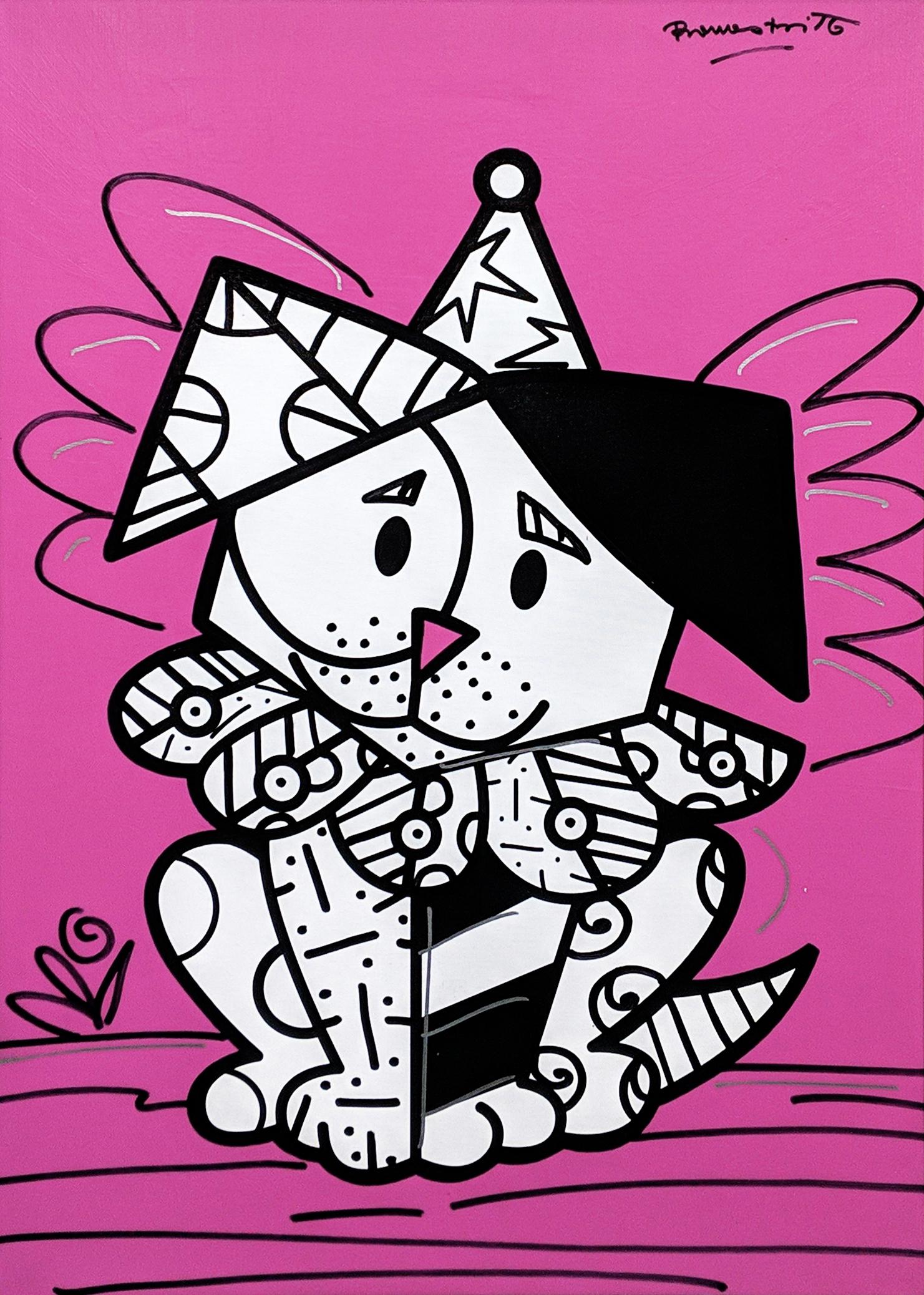 PARTY TIME - Painting by Romero Britto