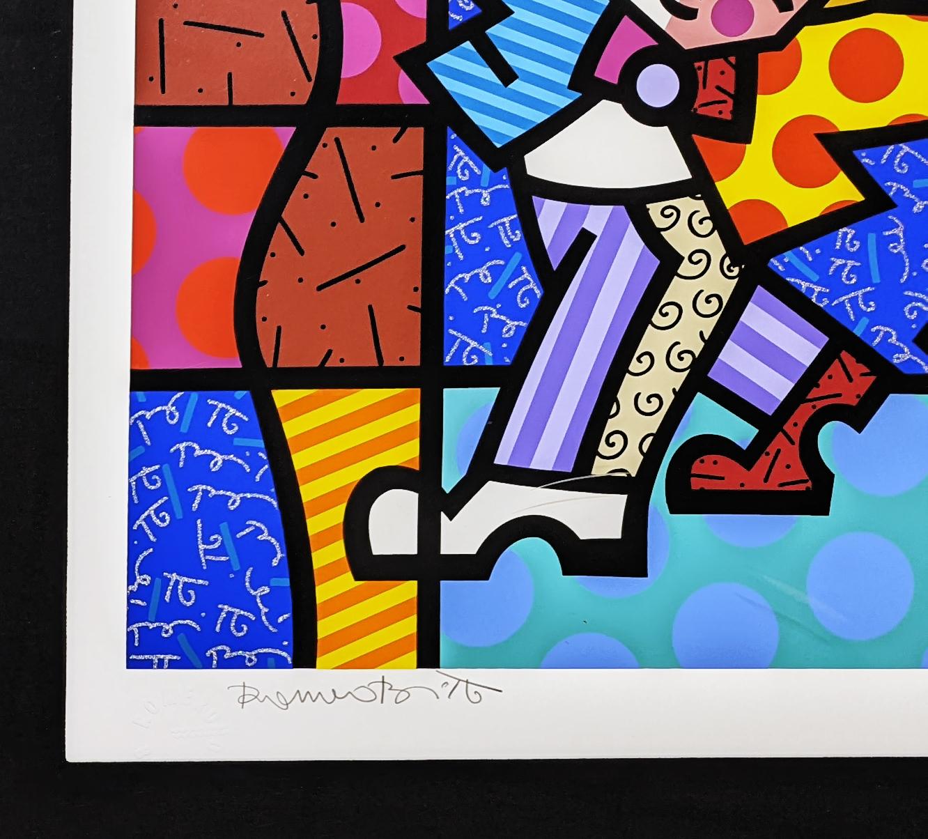 BRENDAN AND THE WISHING DOG - Print by Romero Britto