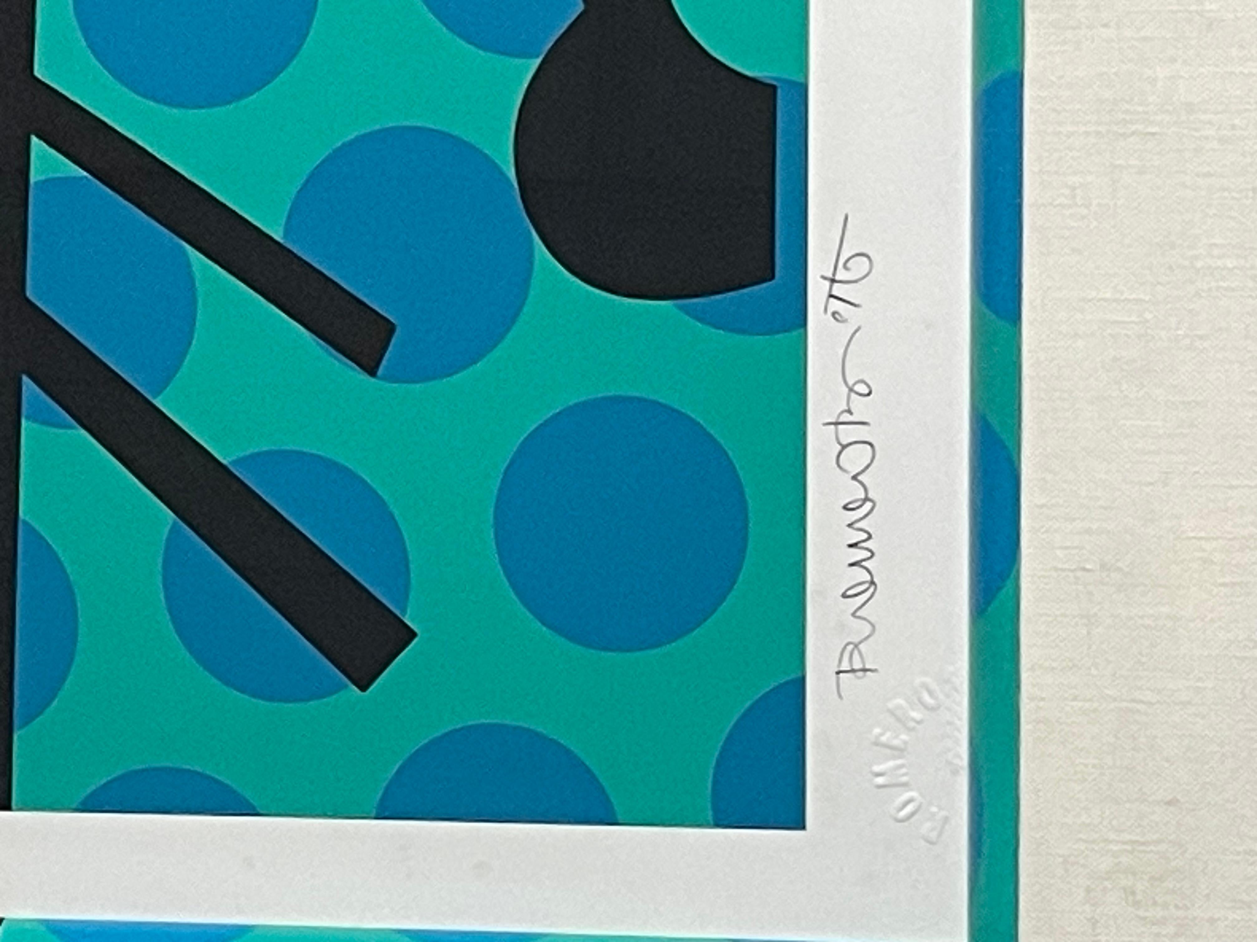 Dies ist eine signierte und nummerierte Britto-Serigrafie. In gutem Zustand Maße 51x43