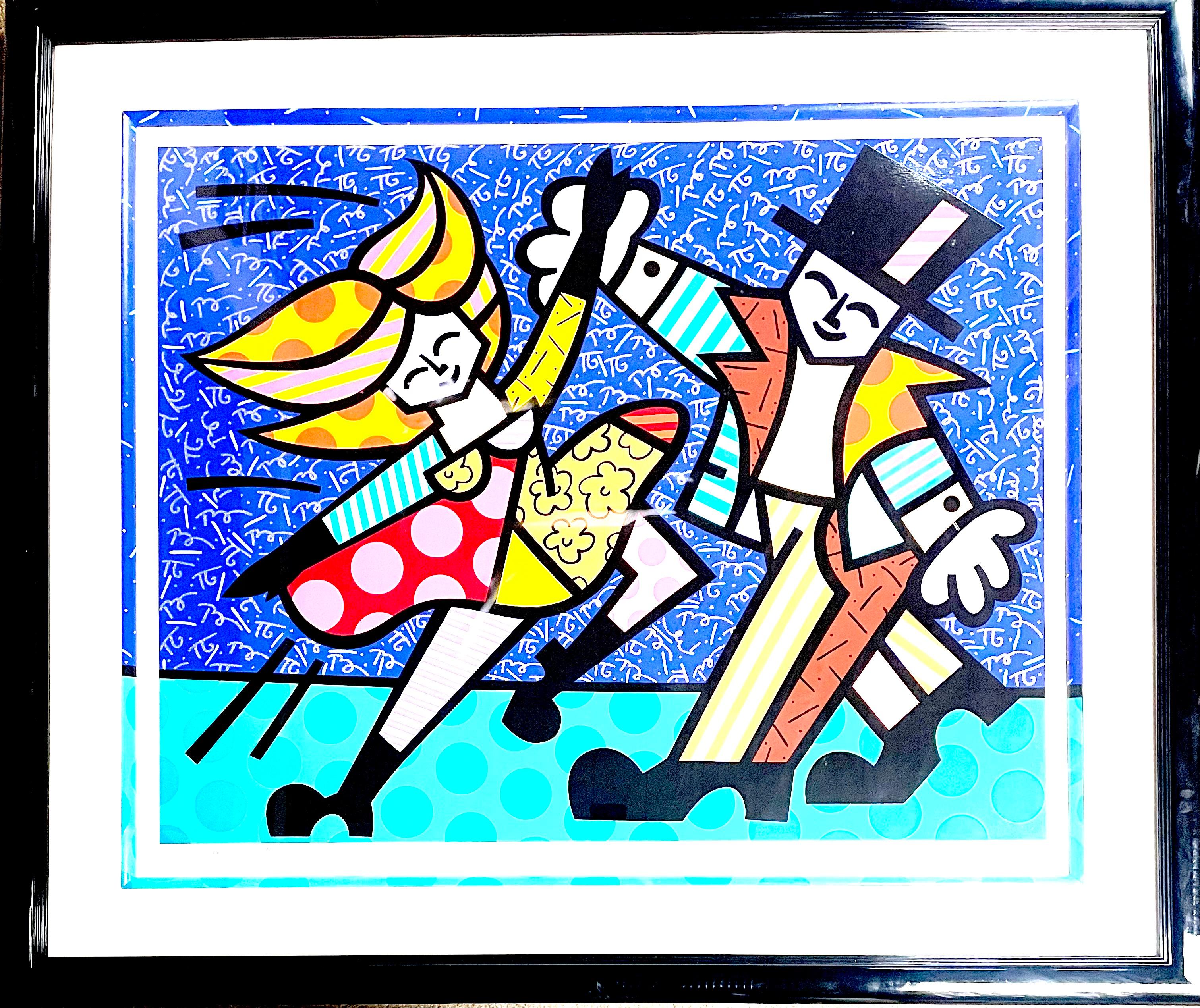 Elektrisch – Print von Romero Britto