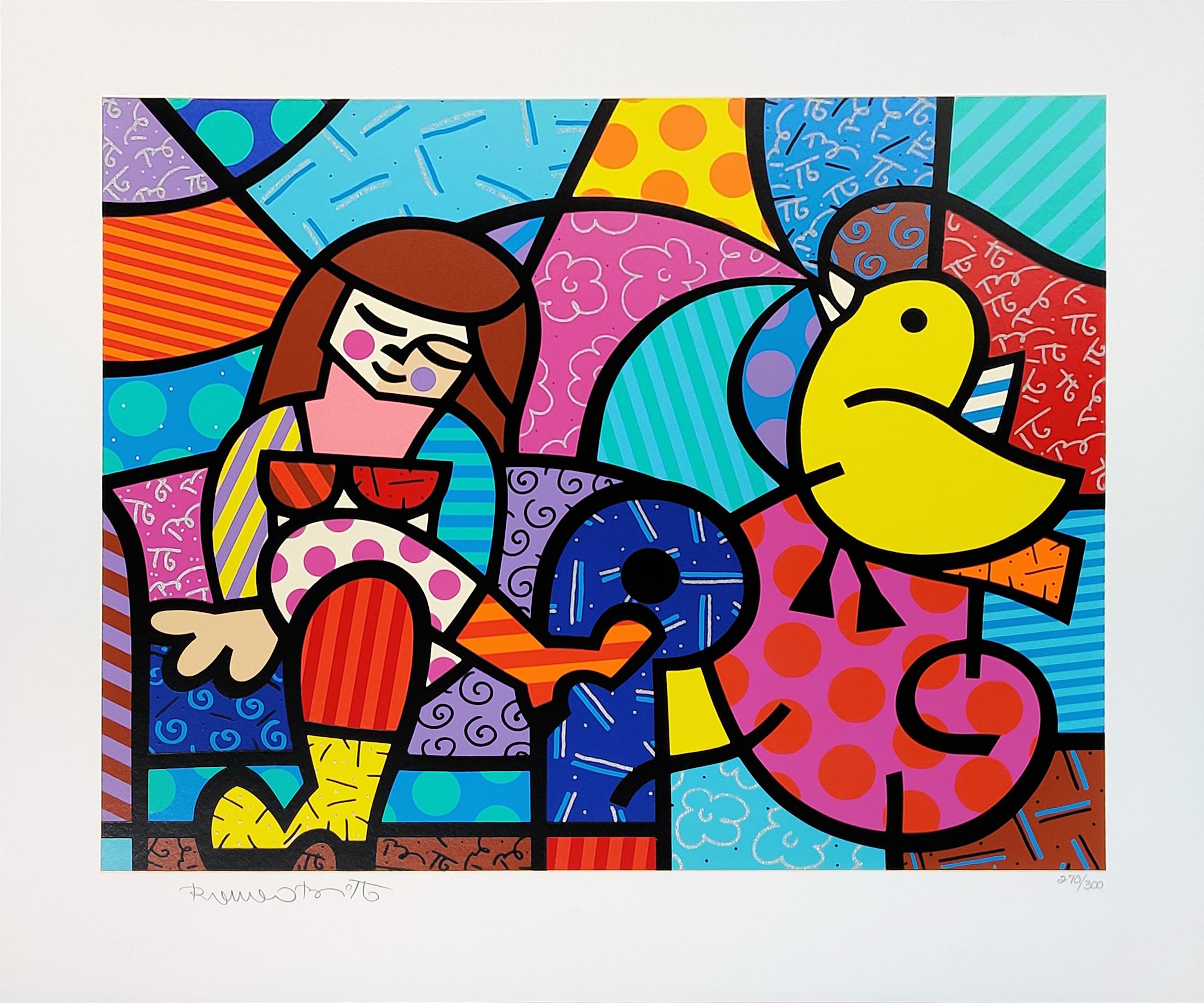 Romero Britto Animal Print - ONLY YOU CAN HEAR