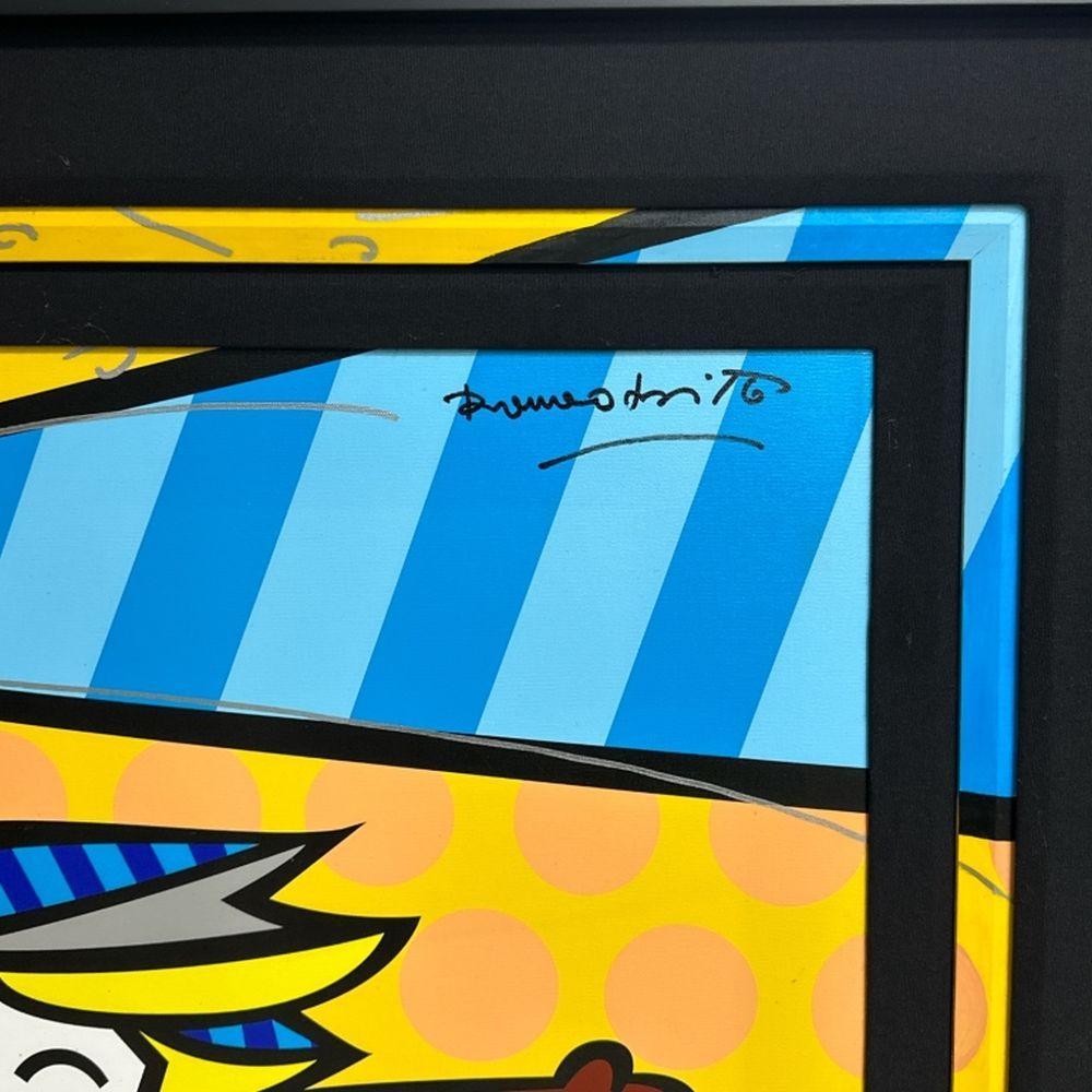 Romero Britto (brésilien, né en 1963), « Surf Boy » 2008 2