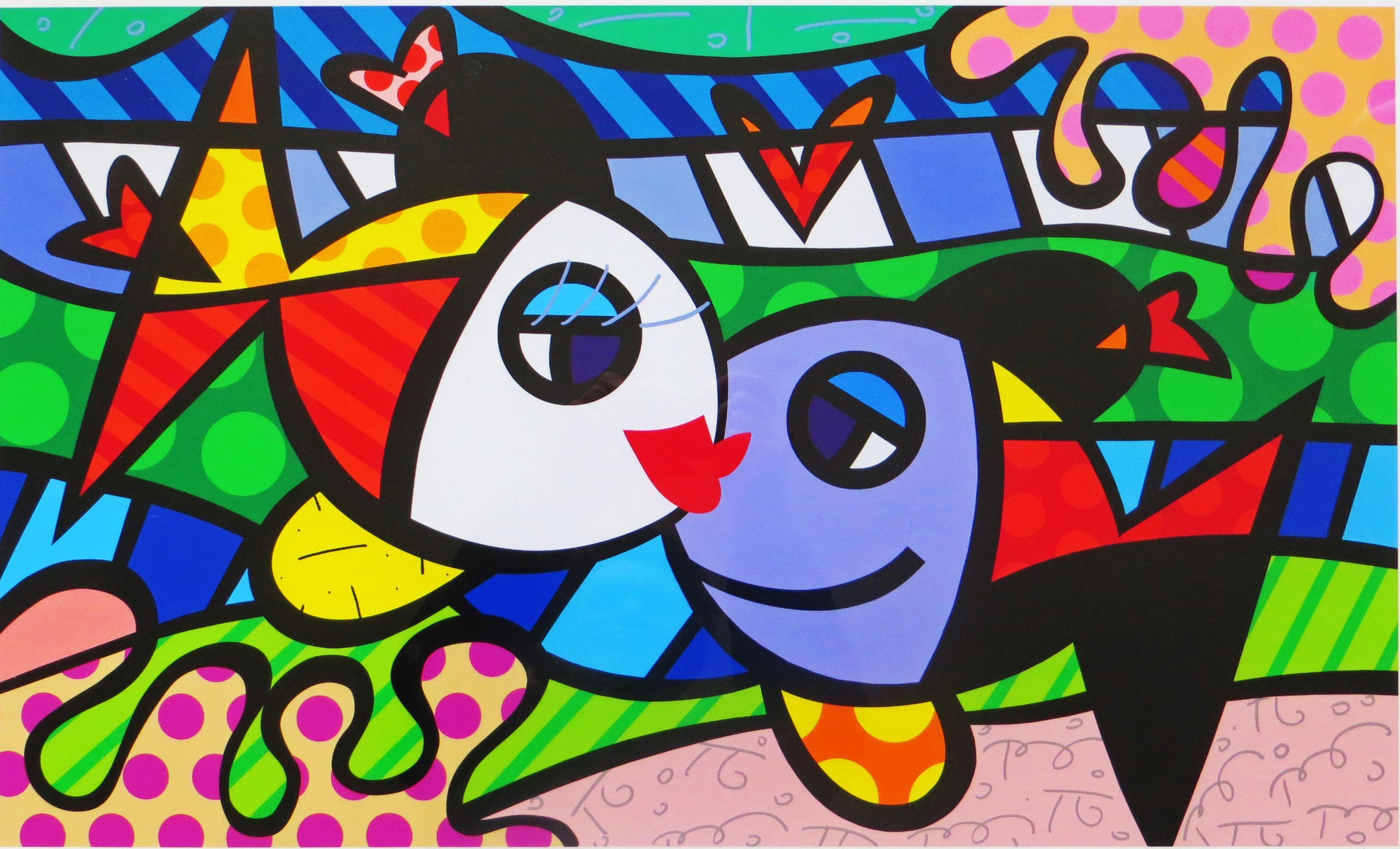 Romero Britto - Profundamente enamorado L/E giclee 1