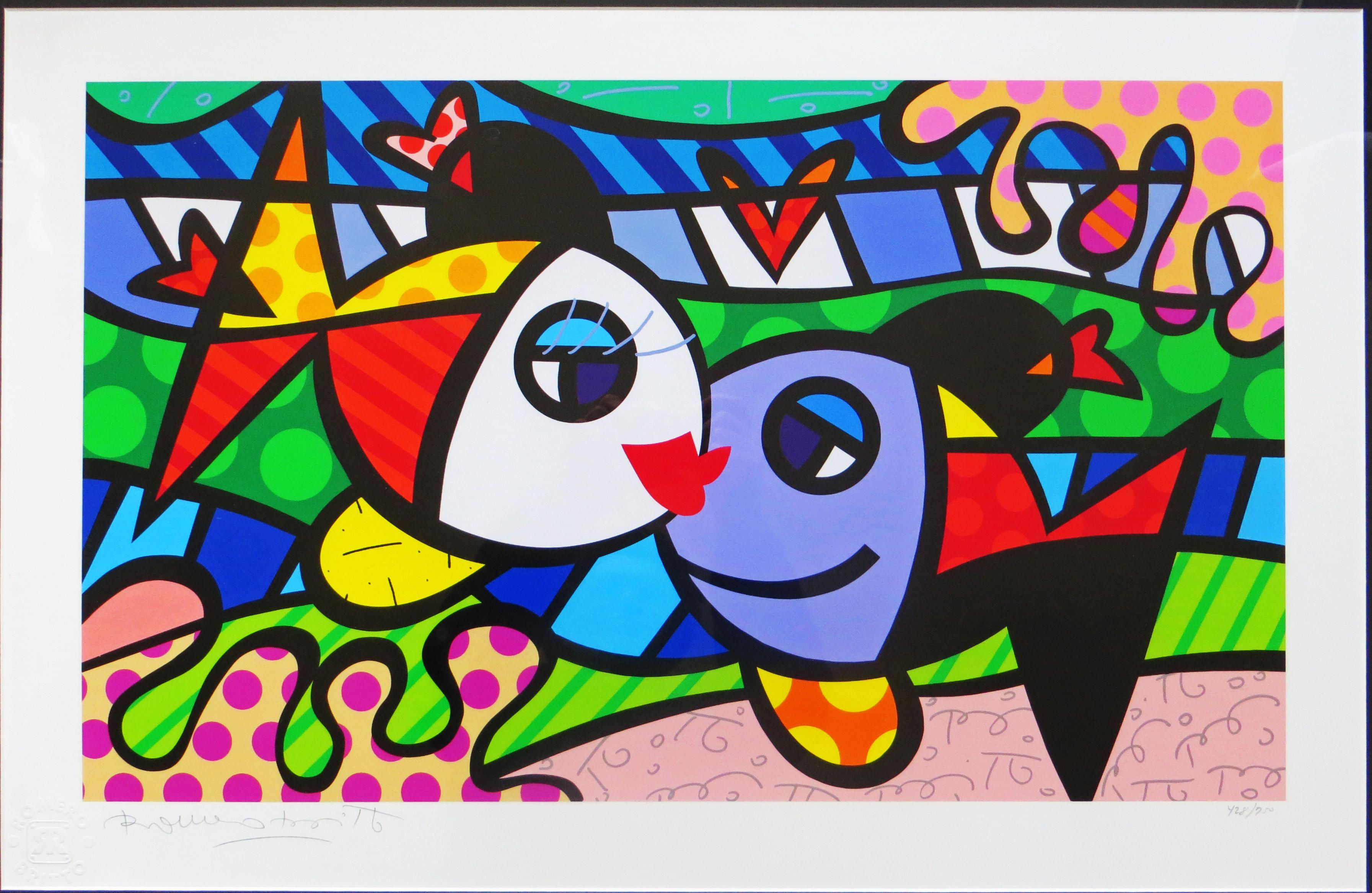 Romero Britto - Profundamente enamorado L/E giclee 2