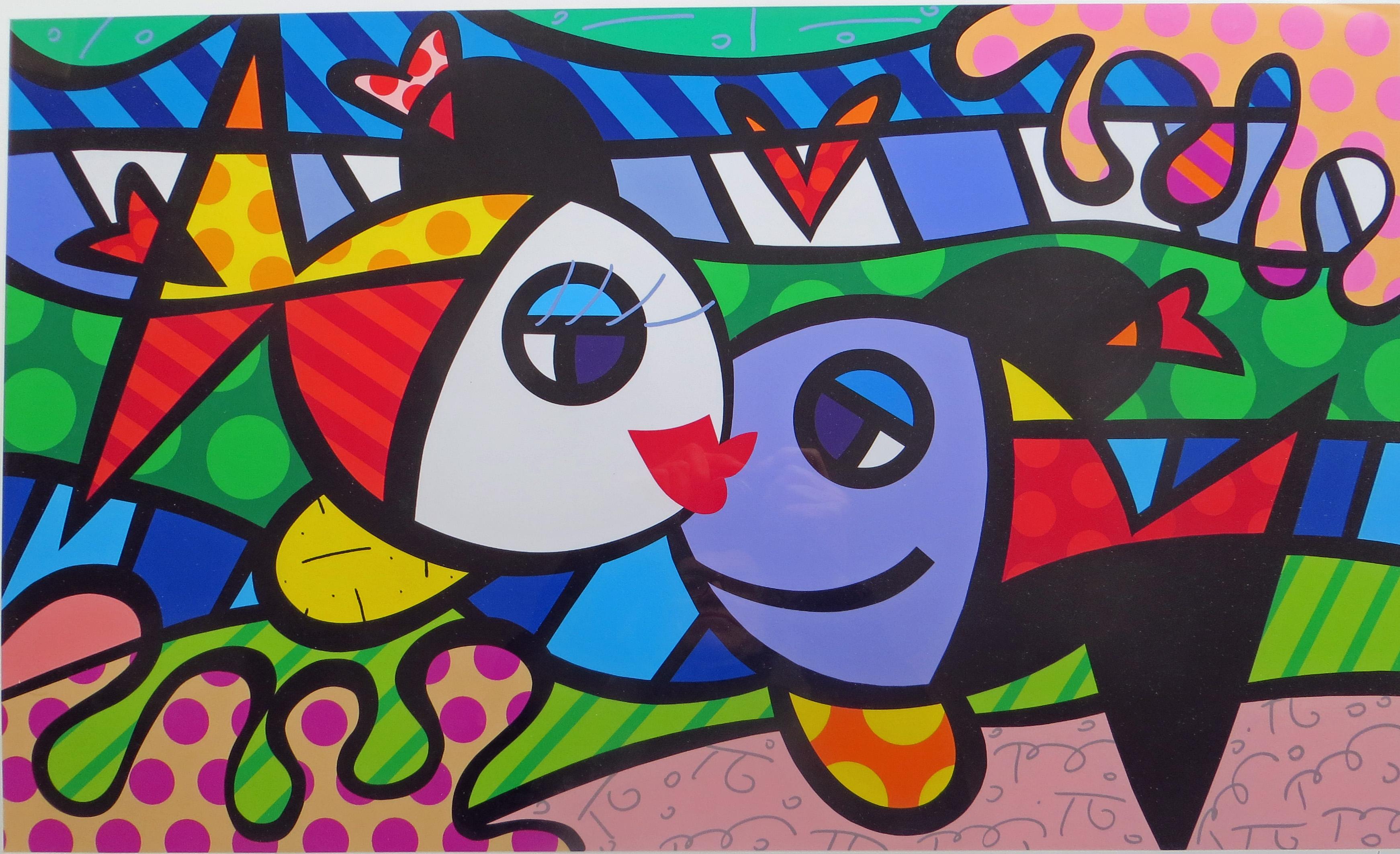 Romero Britto - Profundamente enamorado L/E giclee 5