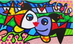 Used Romero Britto - Deeply in Love L/E giclee