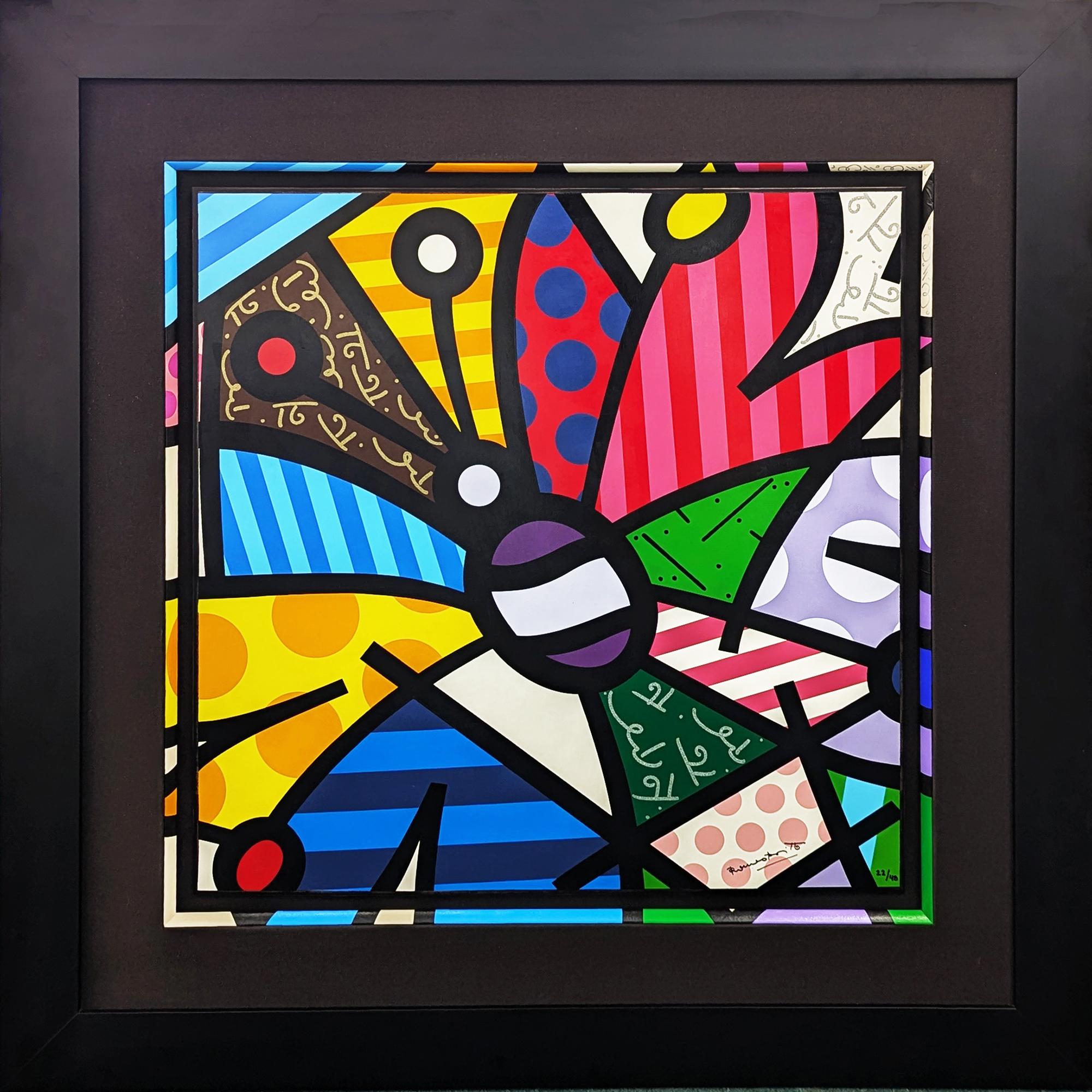How many paintings has Romero Britto made?