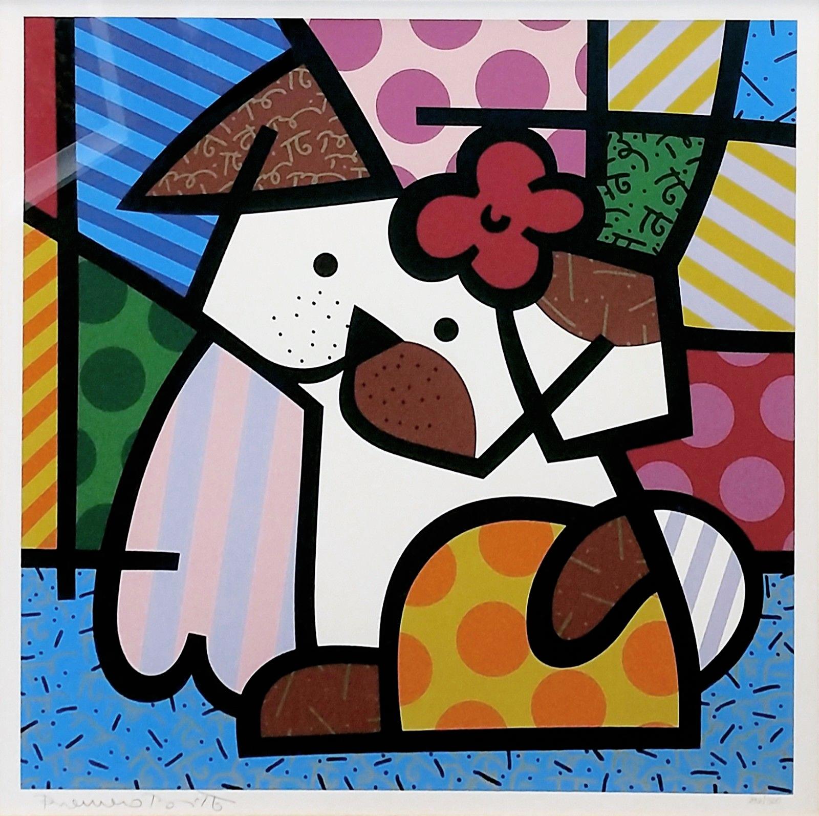 VALLEY DOG - Print by Romero Britto