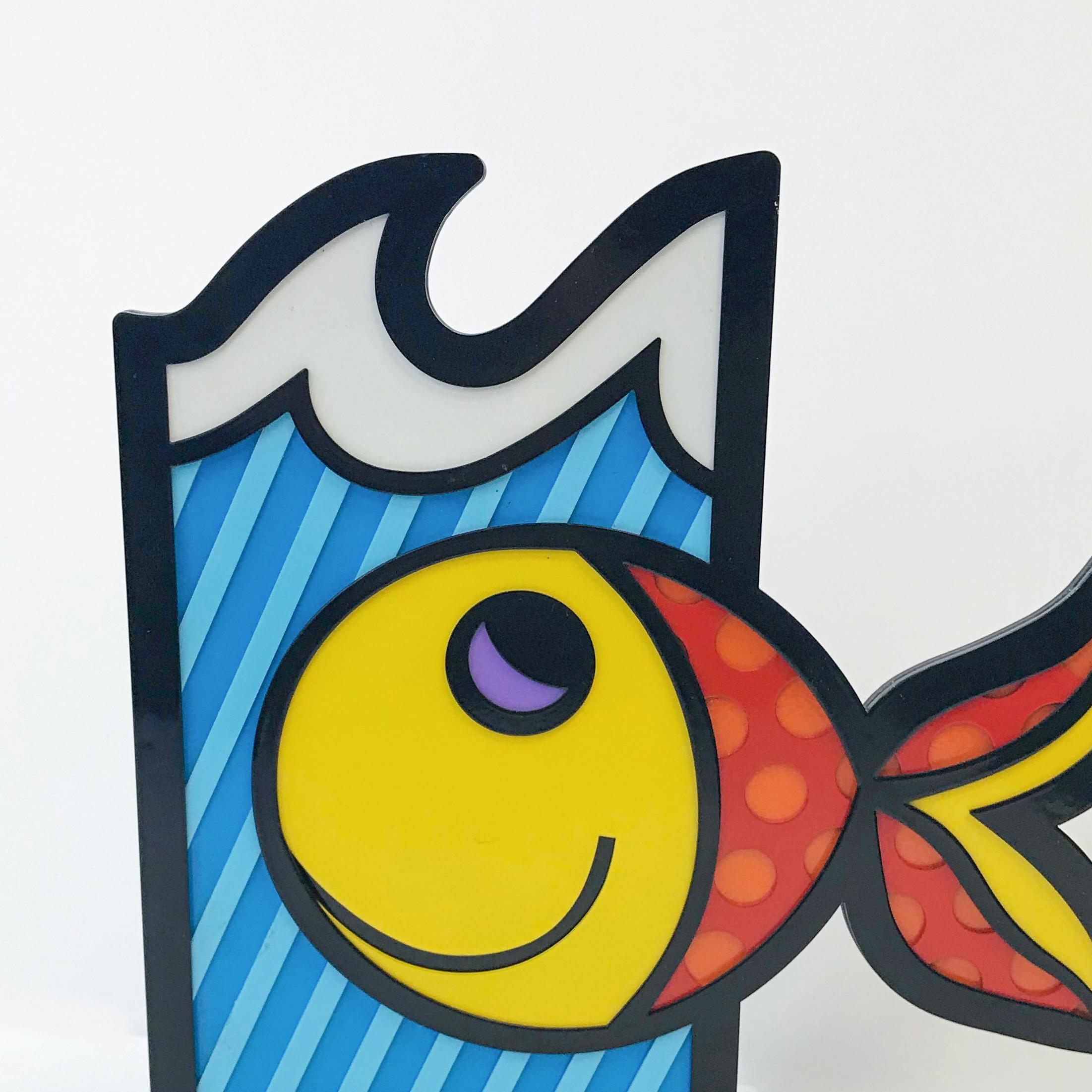 britto fish sculpture