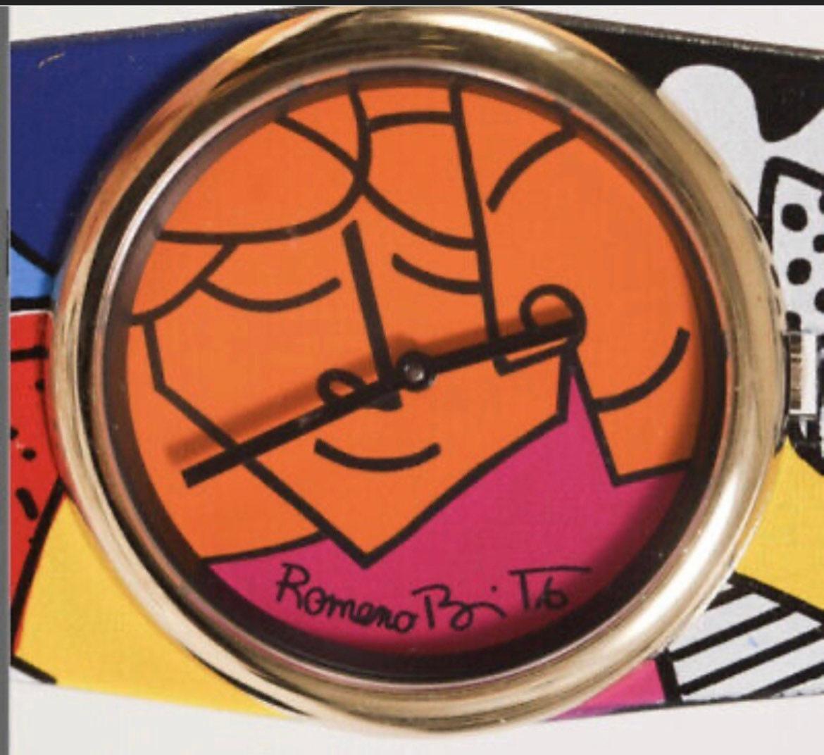 Romero Britto Movado “Children of the World” Watch 99 Made. In good condition never worn used for show. Comes with original box and stand