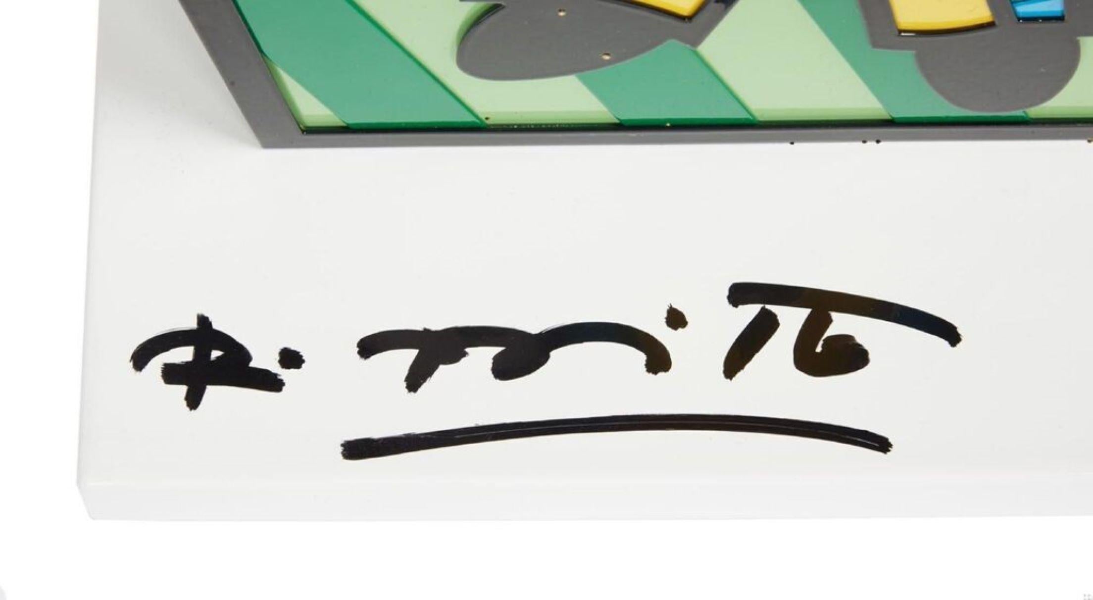 Escultura: Premio Friar's Club para Tony Bennett, Firmado a mano por Romero Britto en venta 1