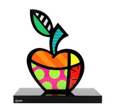 Romero Britto "Big Apple I" (SN) Limited Edition Resin Sculpture