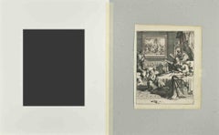 La Manière de se Bien Préparer à La Mort - Gravure de Romeyn de Hooghe - 1700