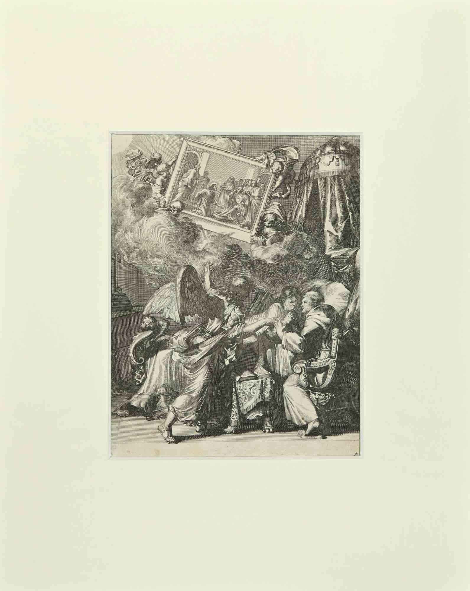 La Manière de se Bien Preparer à La Mort - Etching by Romeyn de Hooghe - 1700