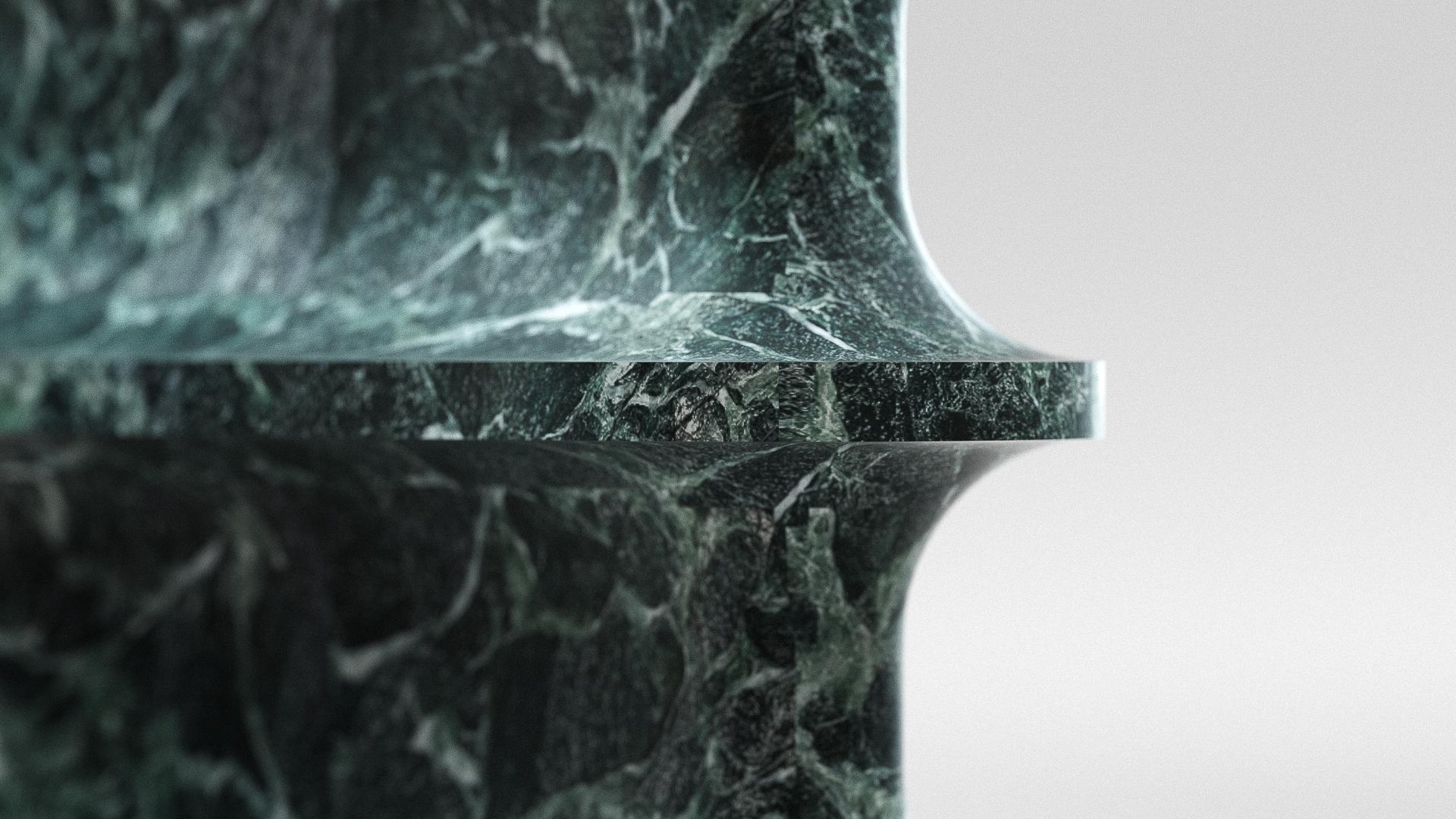 Marble Romie II Console by Arthur Vallin For Sale