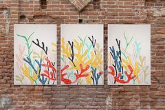 Giardino dei Coralli, Primaria  Foresta della barriera corallina in tonalità, paesaggio marino tropicale colorato