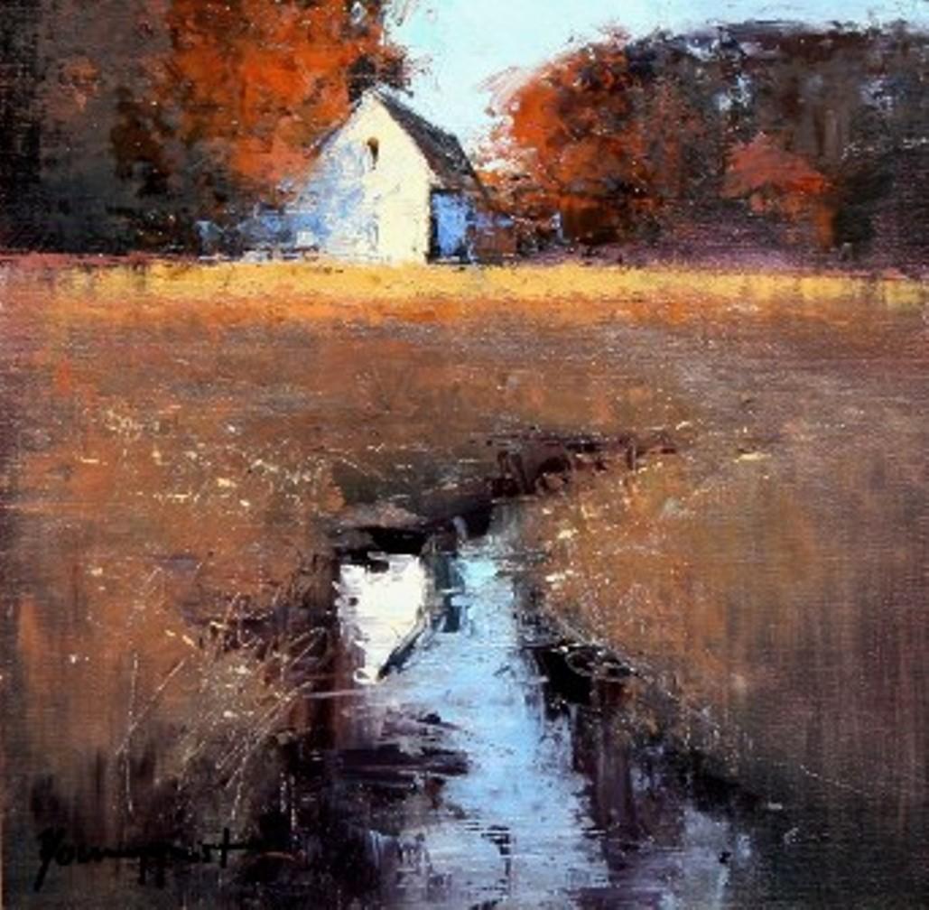 "Reflection" - Painting by Romona Youngquist,