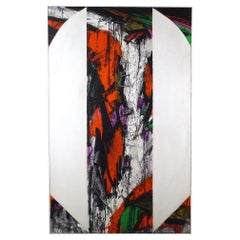 Romul Nutiu, Fereastra II, 1992, Olio su tela