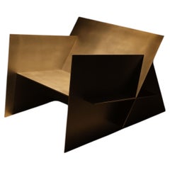 Romulus Aluminium Armchair by Bureau of Entropy