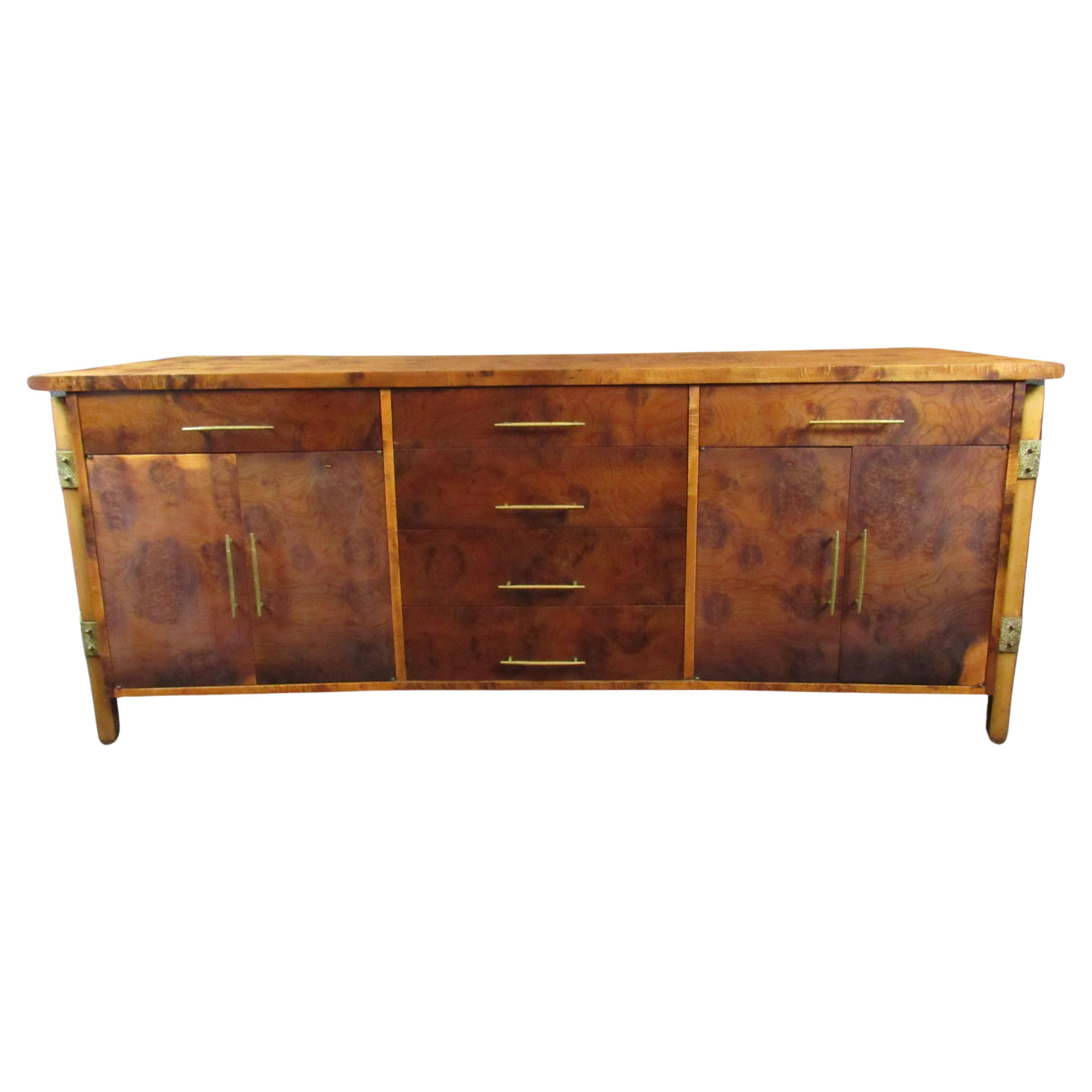 Romweber Burl Credenza For Sale