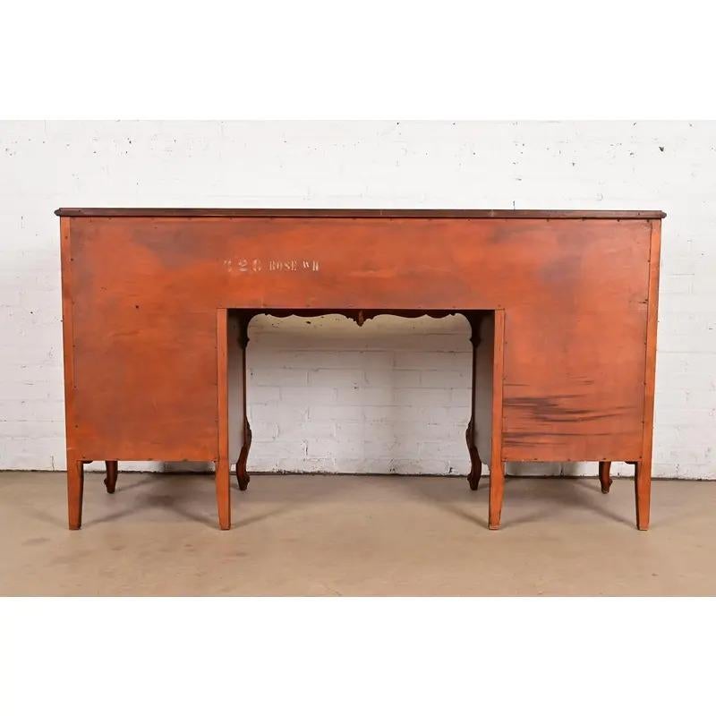 Romweber French Provincial Louis XV Carved Rosewood Sideboard, Circa 1920s For Sale 11