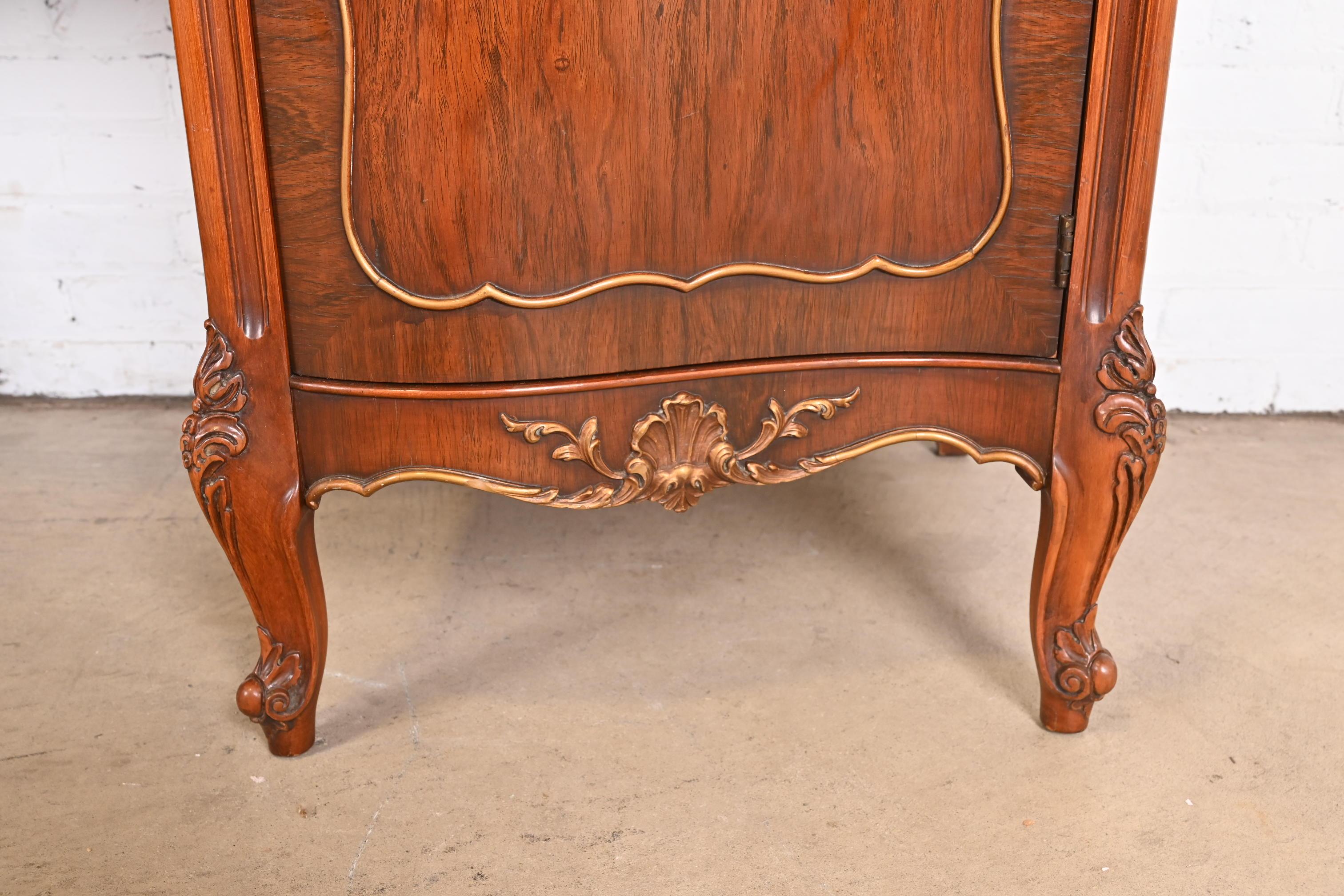 Romweber French Provincial Louis XV Rosewood Sideboard Credenza, Circa 1920s 6