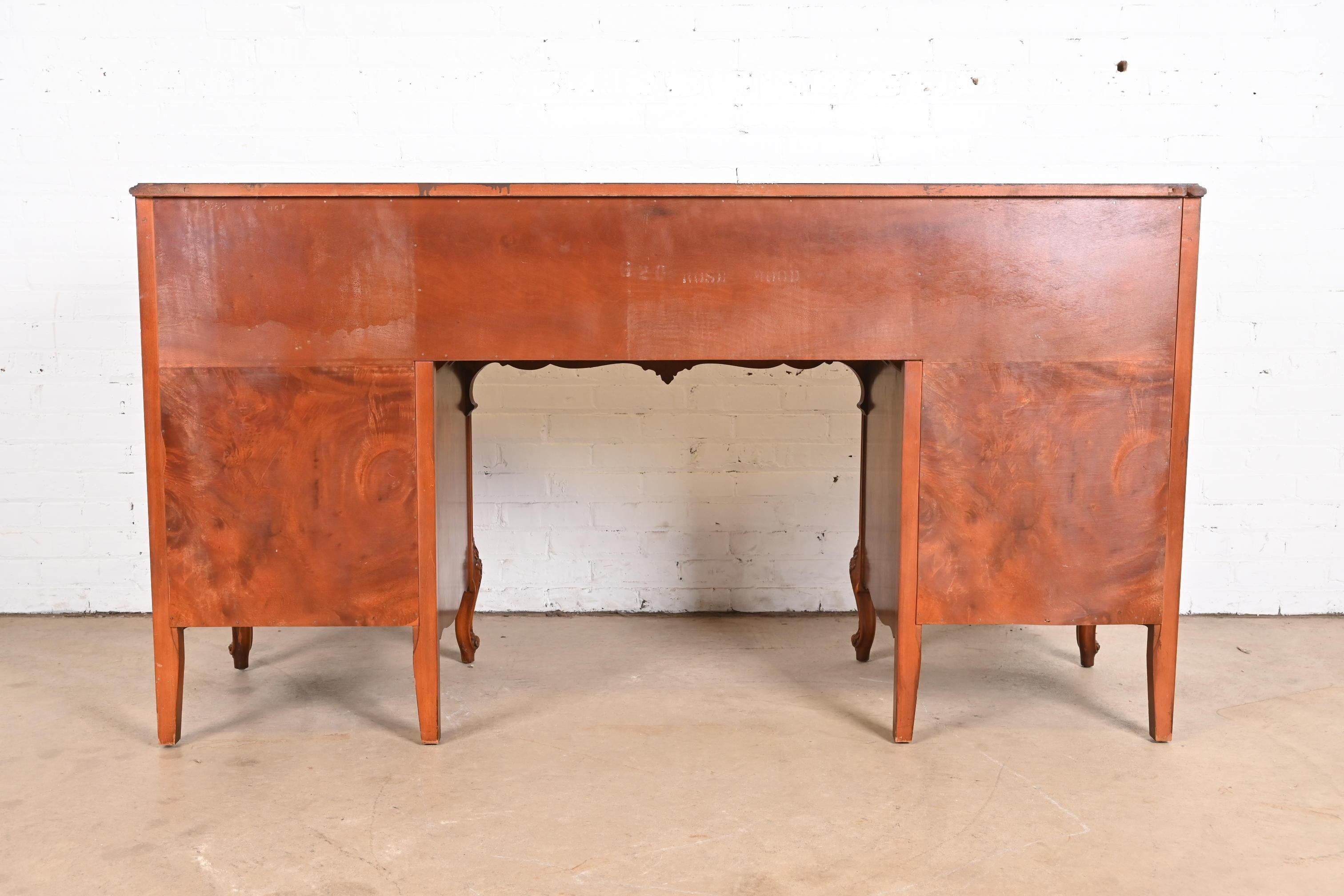Romweber French Provincial Louis XV Rosewood Sideboard Credenza, Circa 1920s 9