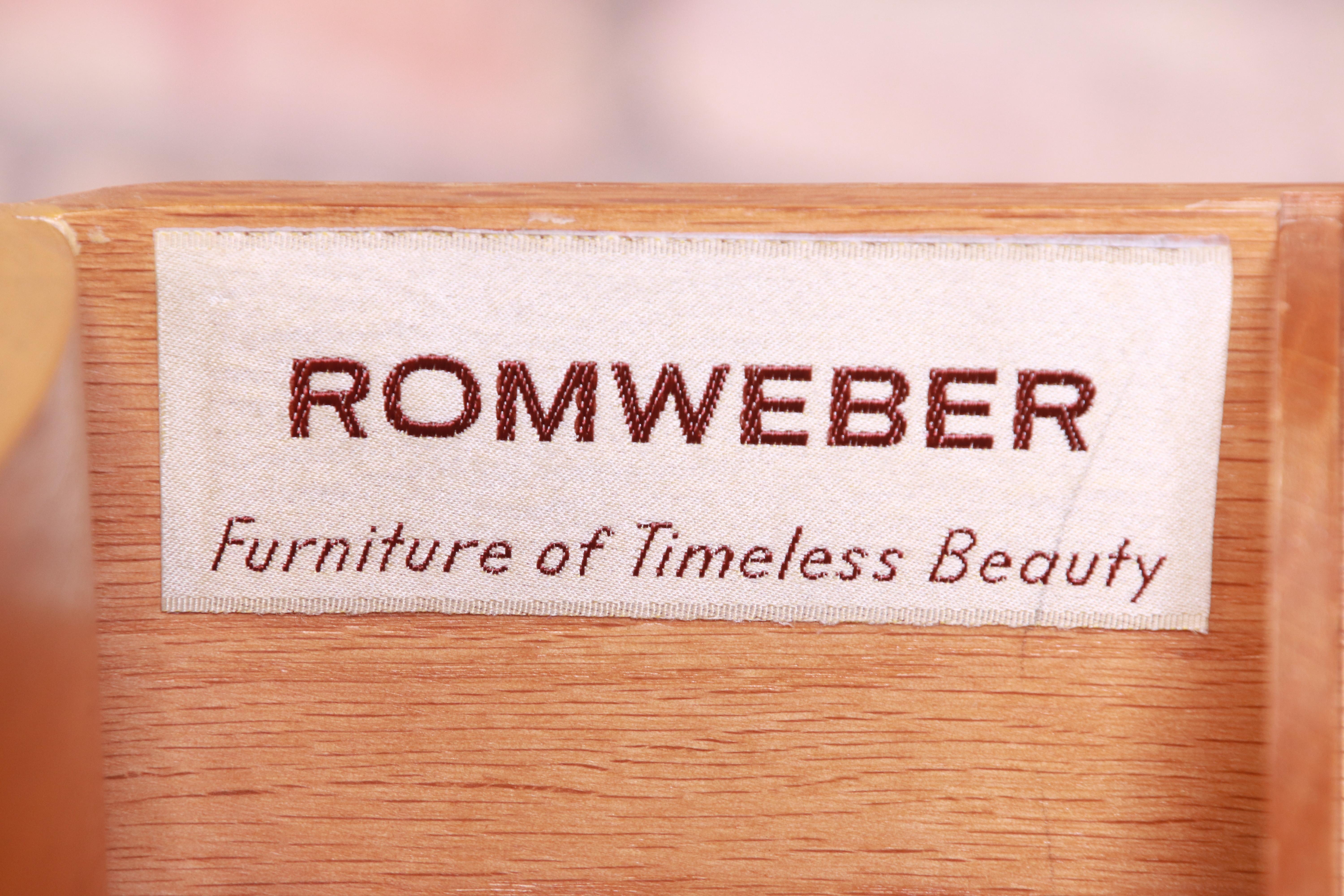 Romweber French Rococo Louis XV Burl Wood Dresser or Credenza, Circa 1930s 9
