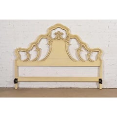 Romweber French Rococo Louis XV King Size Headboard, Circa 1950s
