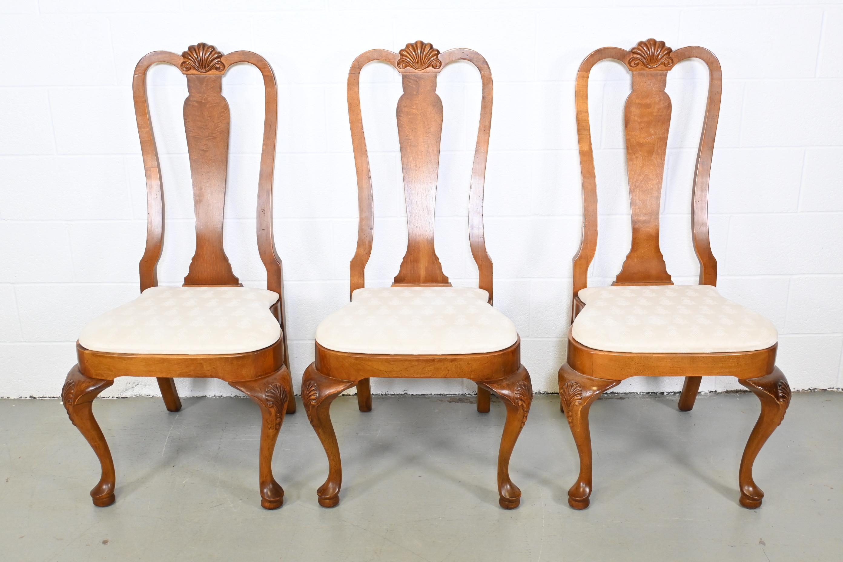 Romweber Furniture French Queen Anne Style Dining Chairs, Set of 6 5