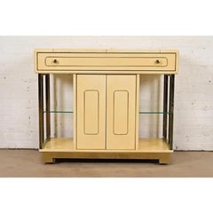 Romweber Mid-Century Modern Flip Top Buffet Server or Bar Cart, Circa 1960s