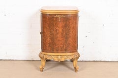Romweber Style French Provincial Louis XV Flame Mahogany Nightstand