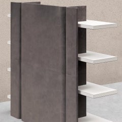 Romy Leather Bookshelf