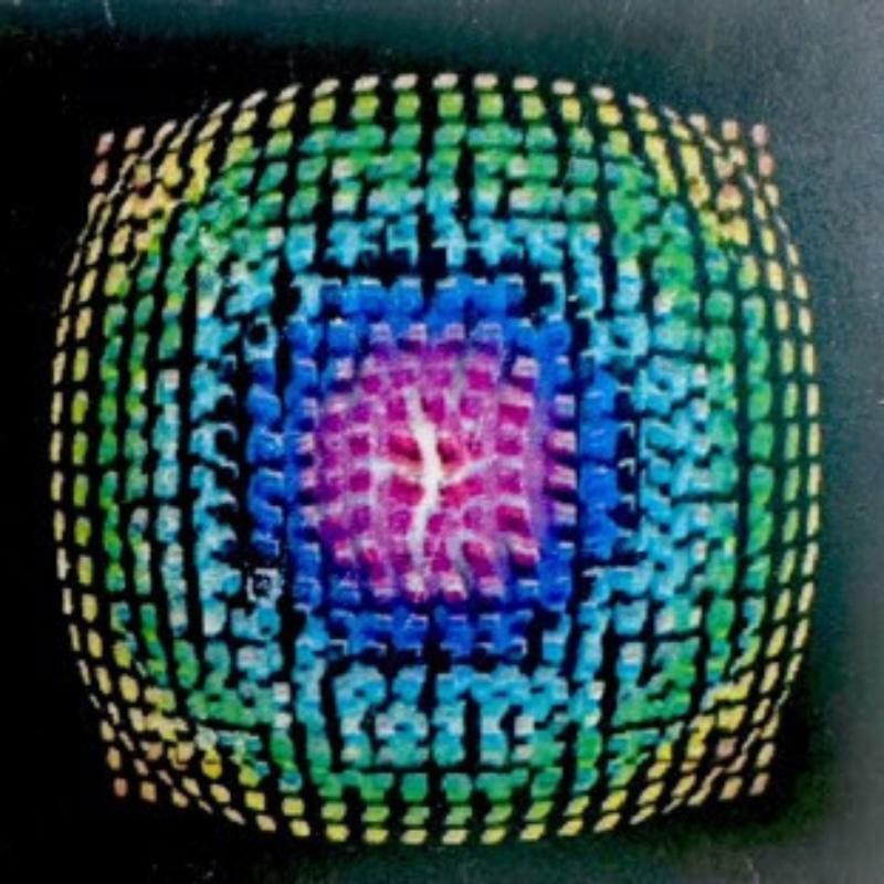 La danza del disordine cosmico - Mixed Media Art di Ron Agam