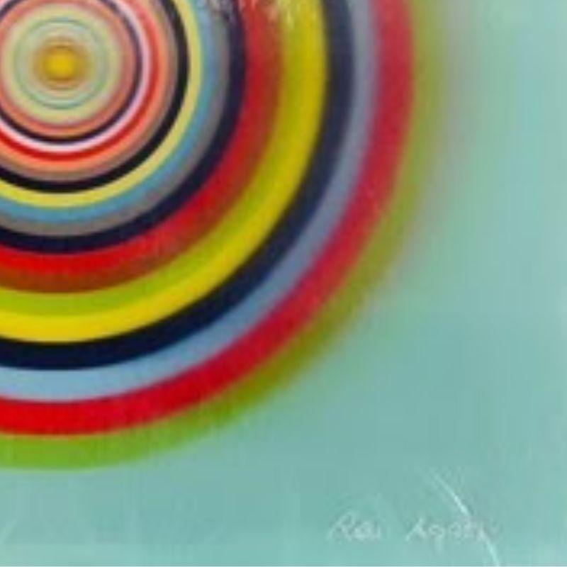 Sefirotic Whorl - Abstract Geometric Print by Ron Agam