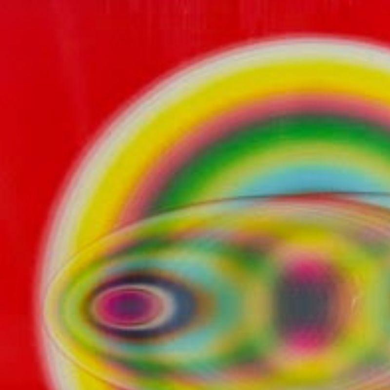 Torus Dreaming - Abstract Geometric Mixed Media Art by Ron Agam