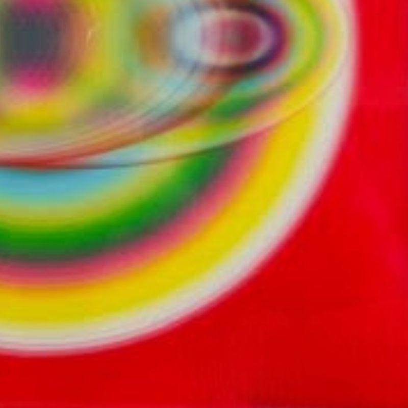 The precise lenticular surface, meticulously crafted by Agam, reveals a symphony of motion. Lines appear to bend and shift, colors deepen and change hue, and a sense of profound depth emerges, pulling you into its visual vortex. This piece is both