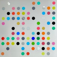 Homage to the Circle in Disorder by Ron Agam Chromatic Geometry Abstract, 2020