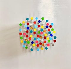 Poetic Space by Ron Agam, Colorful Geometric Wall Sculpture, 2026