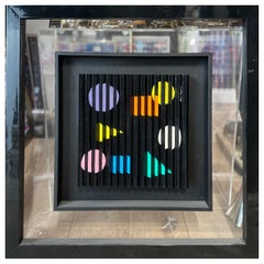 Revelation, 2023 Acrylic paint on wood panel in relief