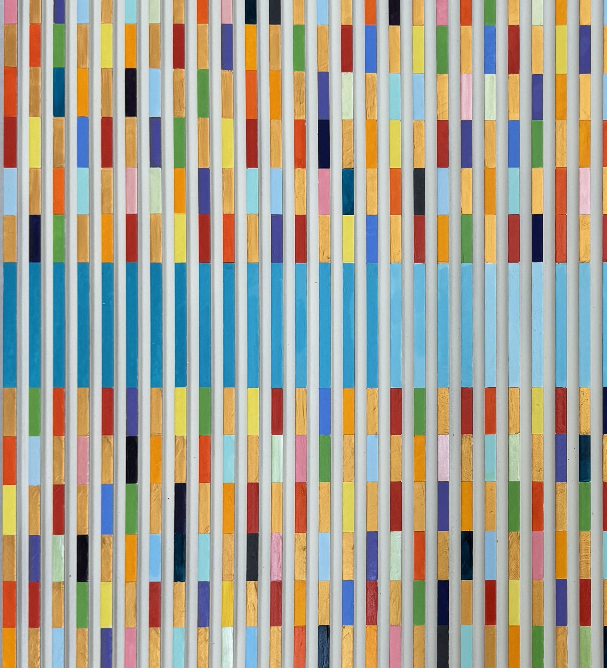 Ordine spaziale - Painting Op Art di Ron Agam