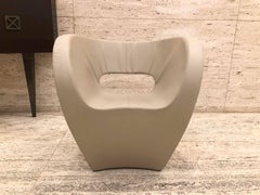 Ron Arad Albert and Victoria for Moroso Leather Chairs, a Pair