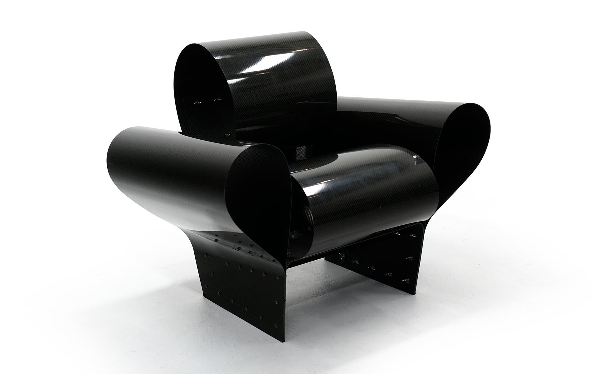 Ron Arad Bad Tempered Chair #29/1000 für Vitra, 2002, Kohlenstofffaser, signiert (Postmoderne) im Angebot