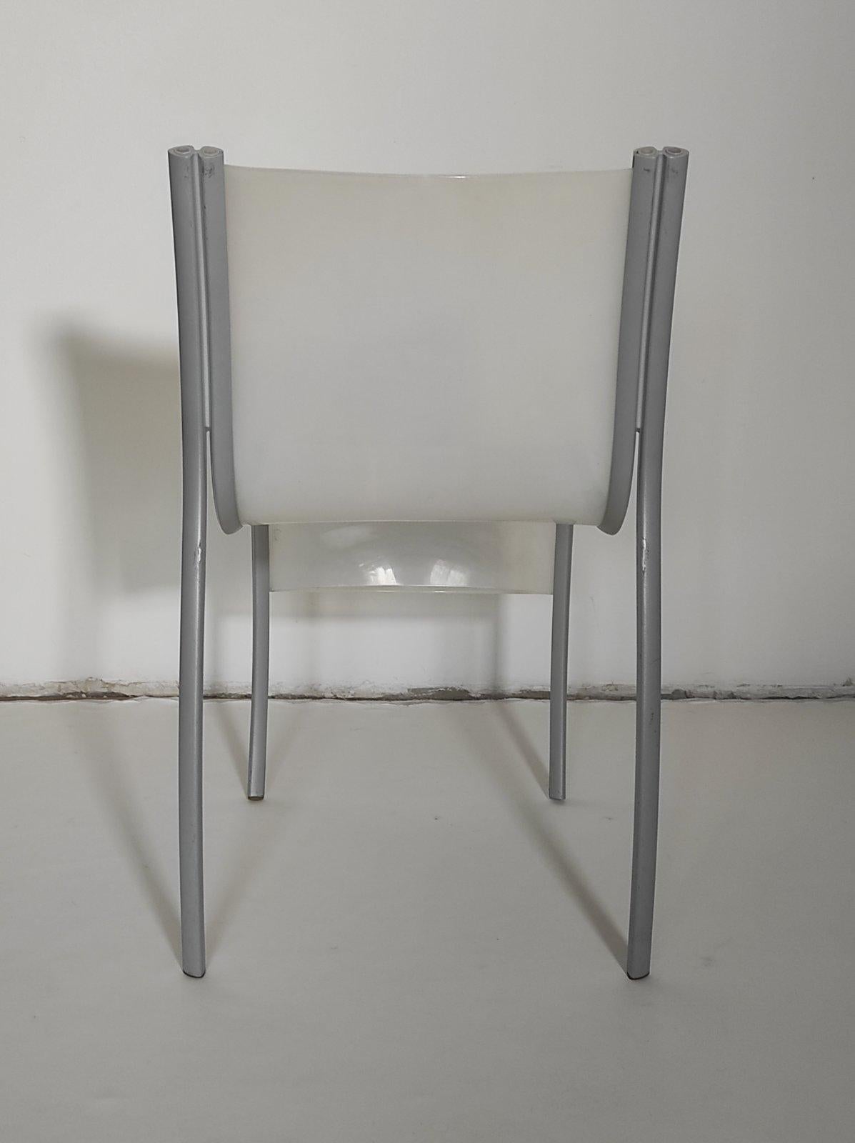 Aluminum Ron Arad Chairs for Kartell 1980s
