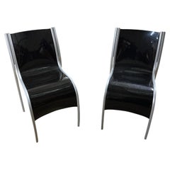 Ron Arad For Kartell - A Pair Of 'Fantastic Plastic Elastic' Chairs