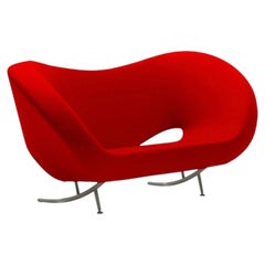 Ron Arad für Moroso: Victoria & Albert 200 Symmetrical – Rotes Sofa, italienischer Luxus